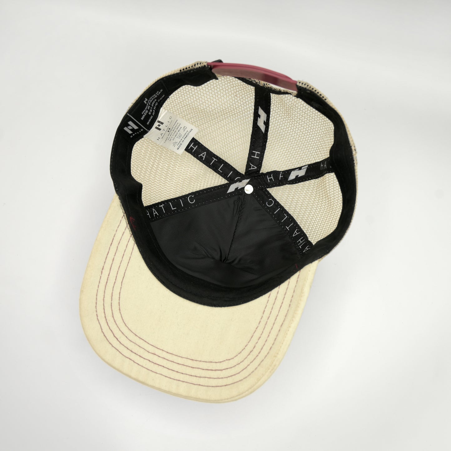 Distressed build to inspire trucker cap