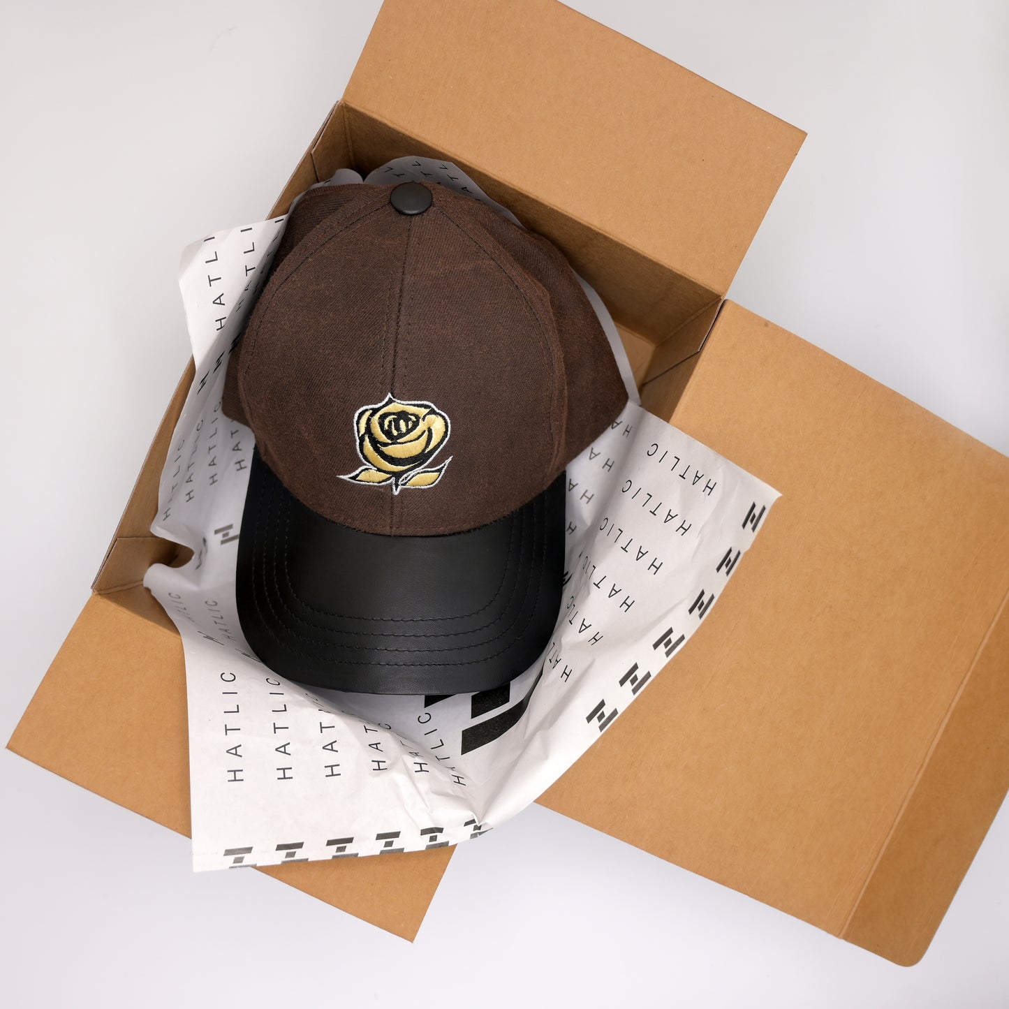 The glided rose 6 panel cap