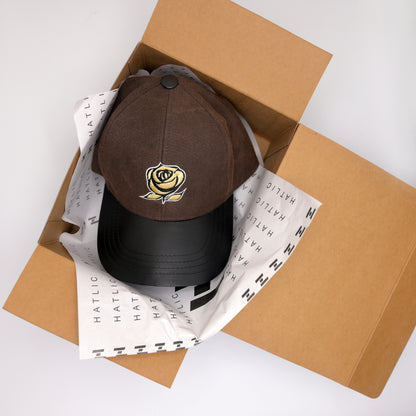 The glided rose 6 panel cap