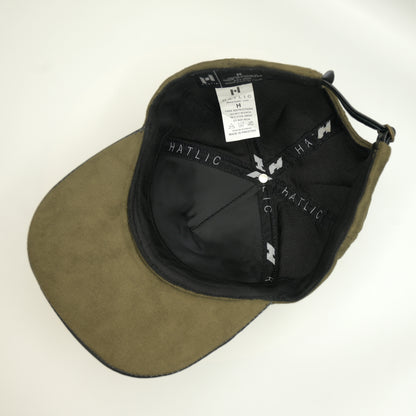 stallion suede leather cap